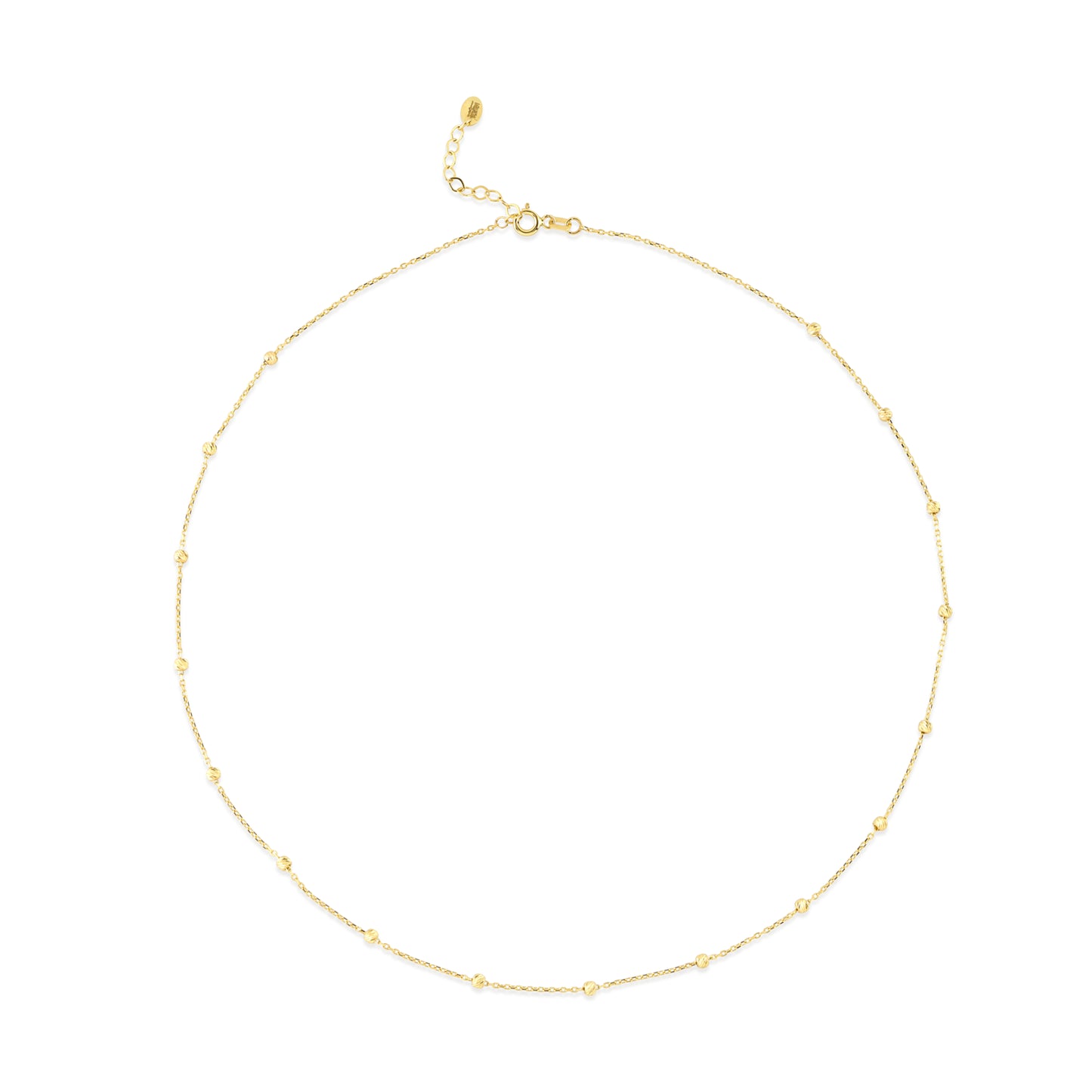 Dorika Ball Gold Necklace