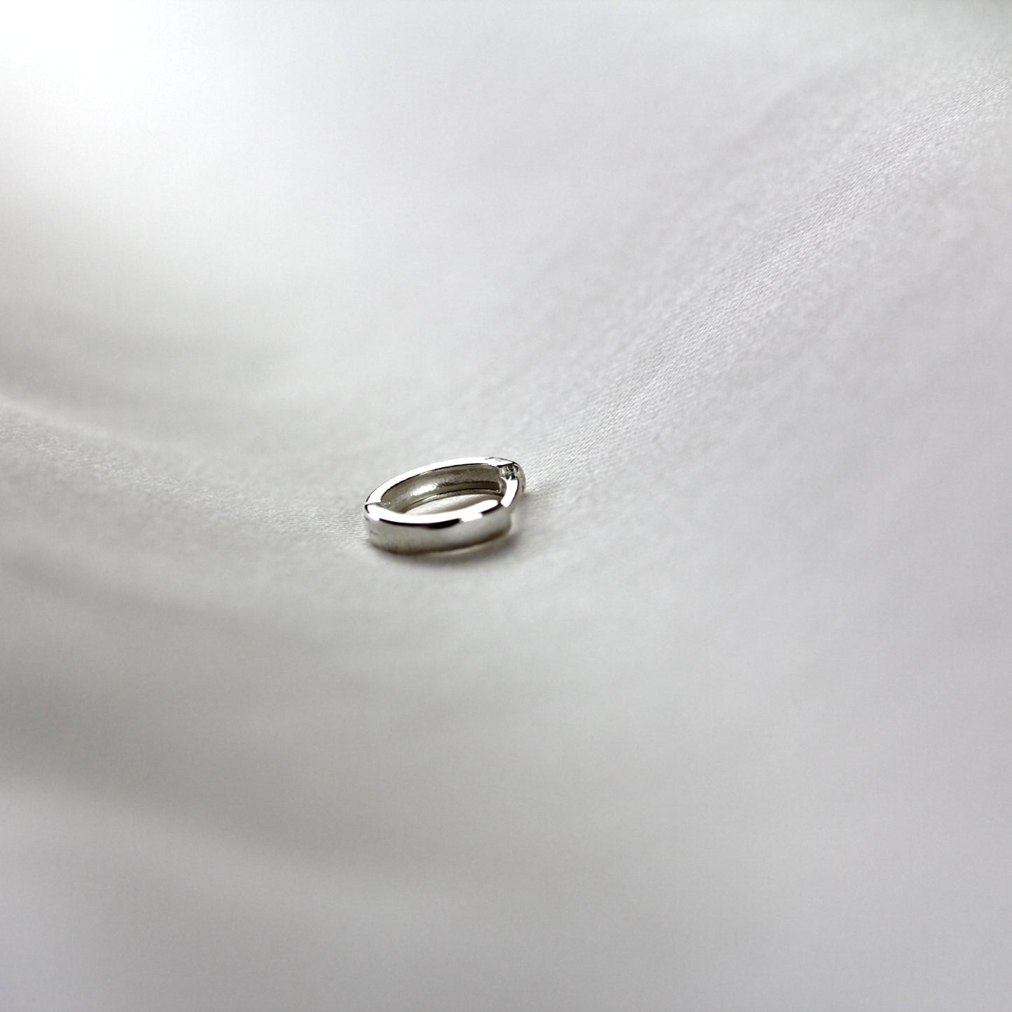 Gümüş Halka Küpe (12mm)