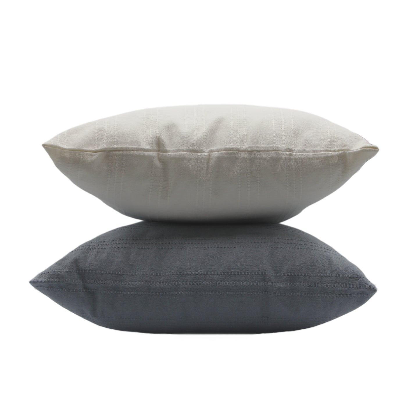 Striped Cotton Cushion 40x40