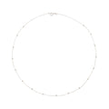Minimalist Sphere Silver Necklace