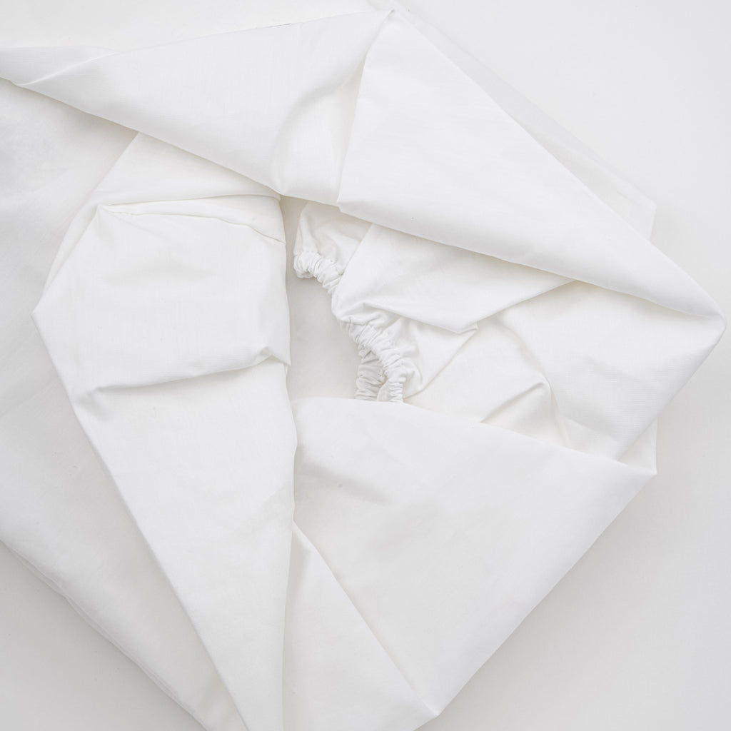 Inorien organik pamuk ekru rengi bebek çarşafı 70x140 cm