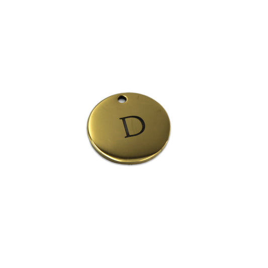 Minimal Letter Pendant