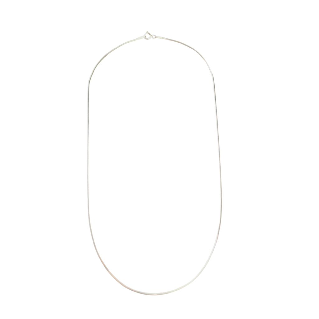 pontem makrasının 925 ayar 50 santimetre gümüş italyan model zinciri 