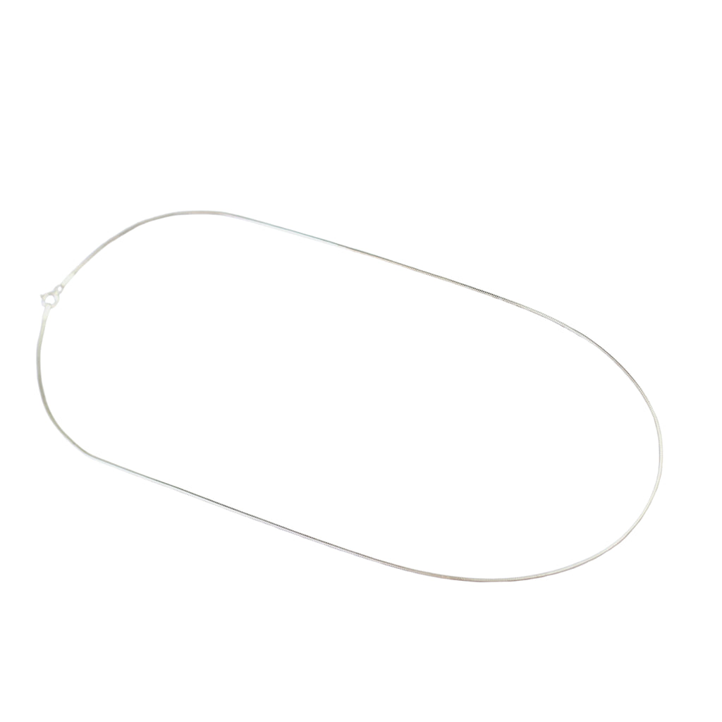 pontem makrasının 925 ayar 50 santimetre gümüş italyan model zinciri 