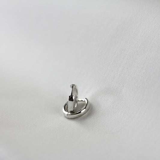 Gümüş Halka Küpe (12mm)
