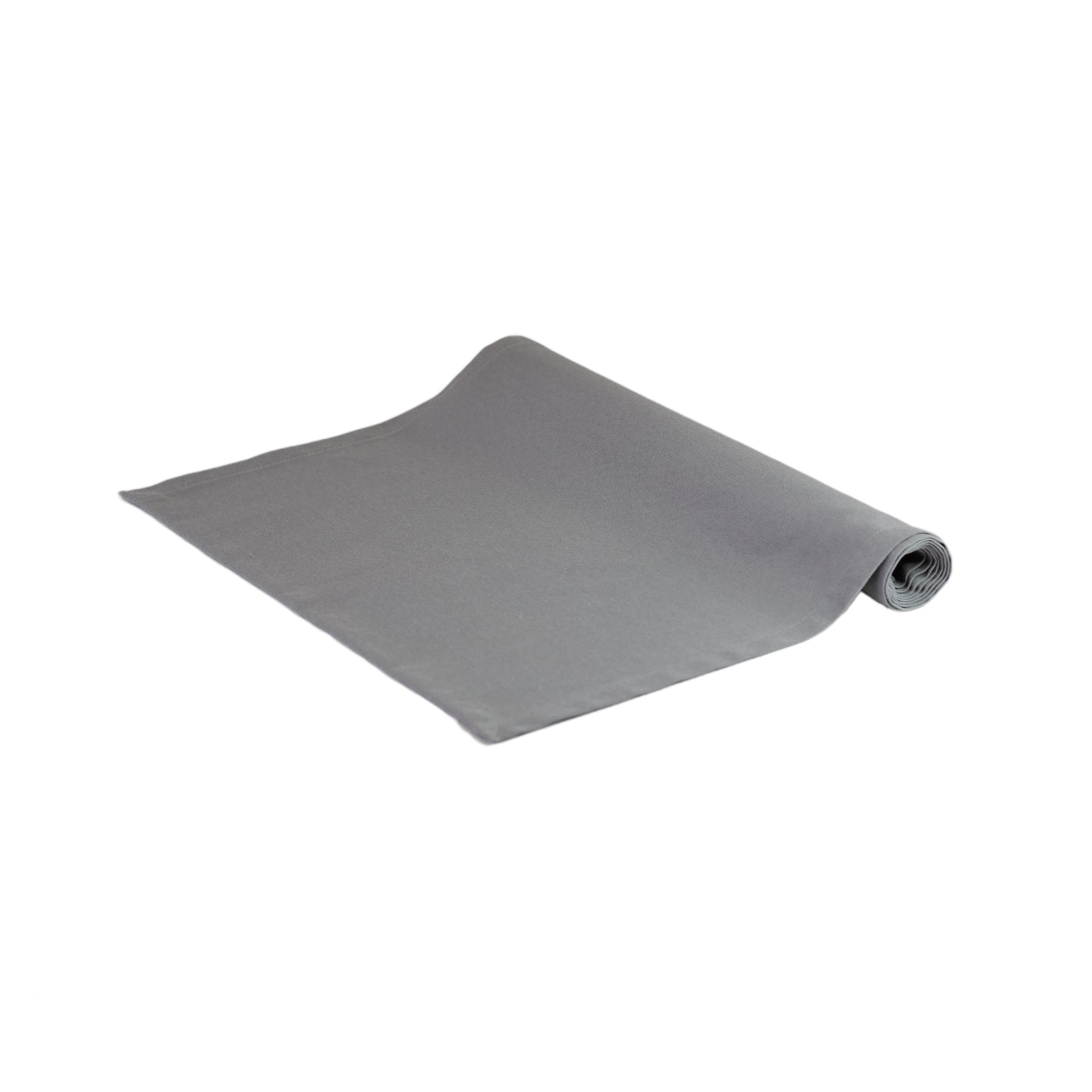 inorien pamuklu 40x150 santimetre taş gri runner masa örtüsü