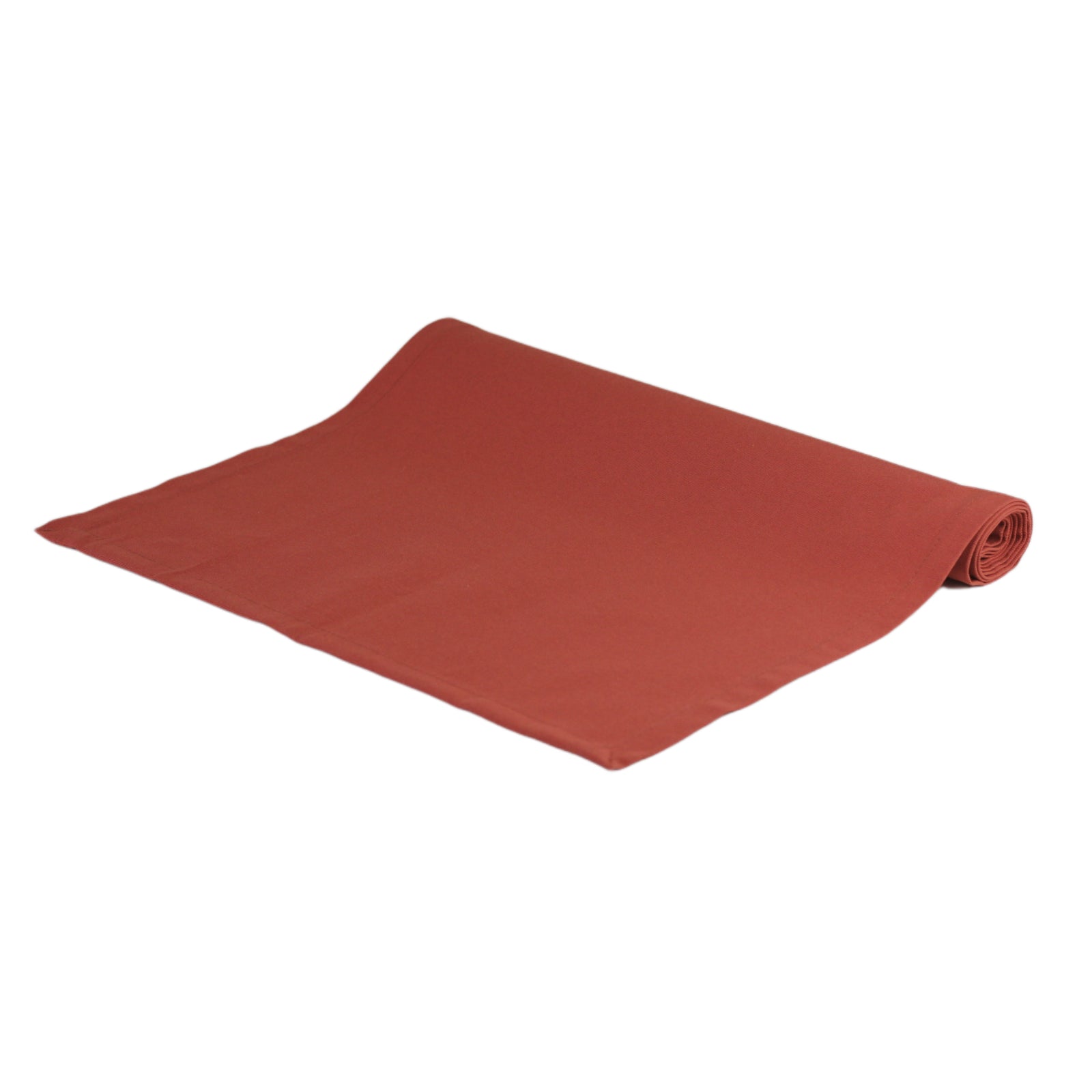 inorien pamuklu 40x150 santimetre şeftali turuncu runner masa örtüsü