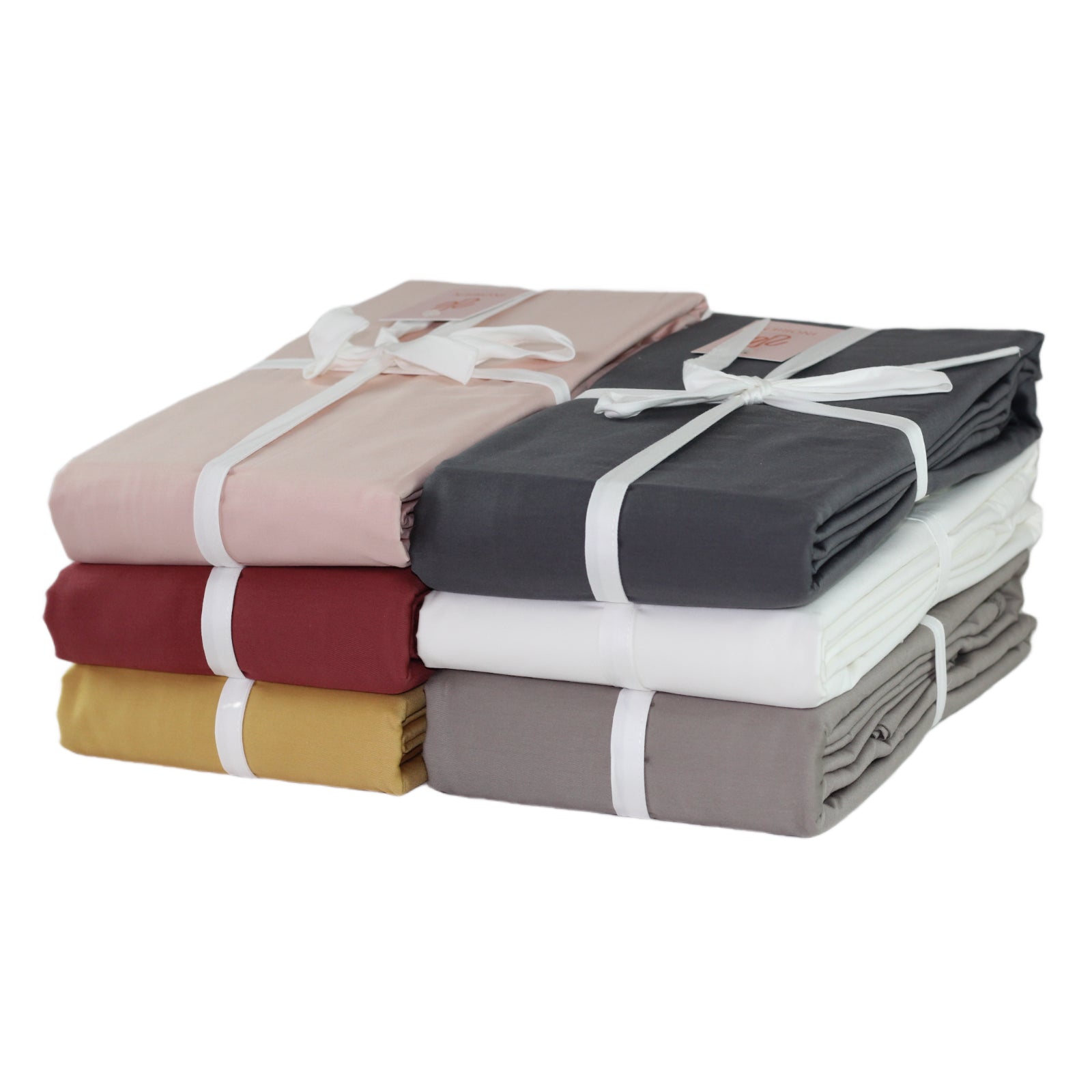 inorien markalı pamuk saten nevresim takımlarının toplu fotoğrafı