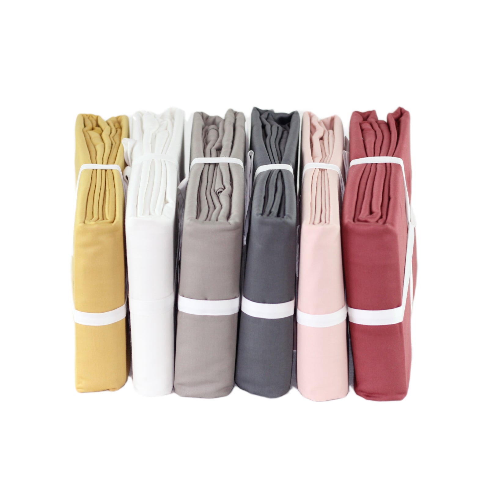 inorien markalı pamuk saten nevresim takımlarının toplu fotoğrafı