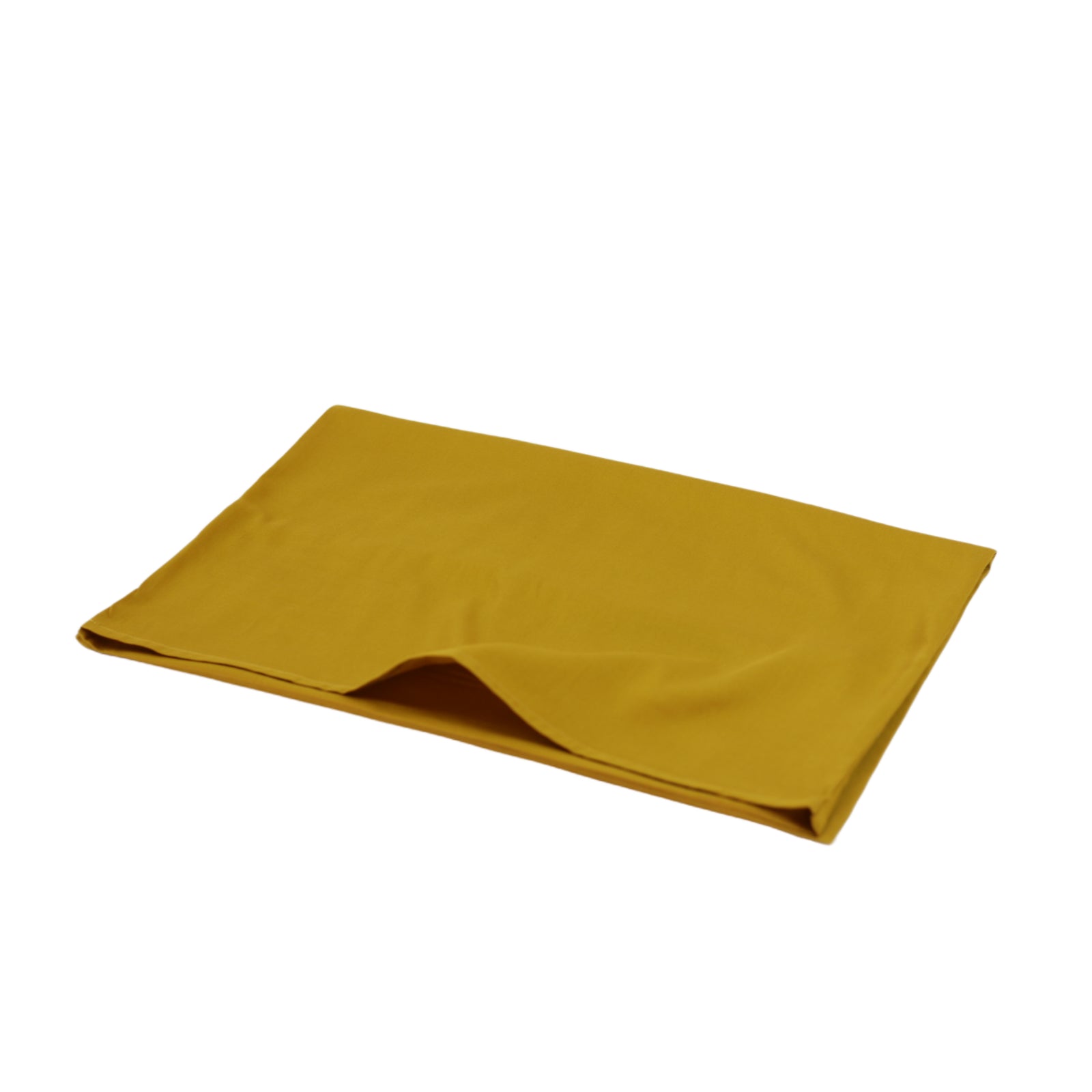 Inorien pamuk saten altın rengi yastık kılıfı, 50x70cm