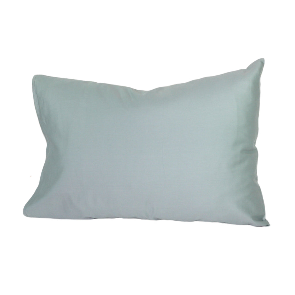 Inorien pamuk saten çağla yeşili rengi yastık kılıfı, 50x70cm