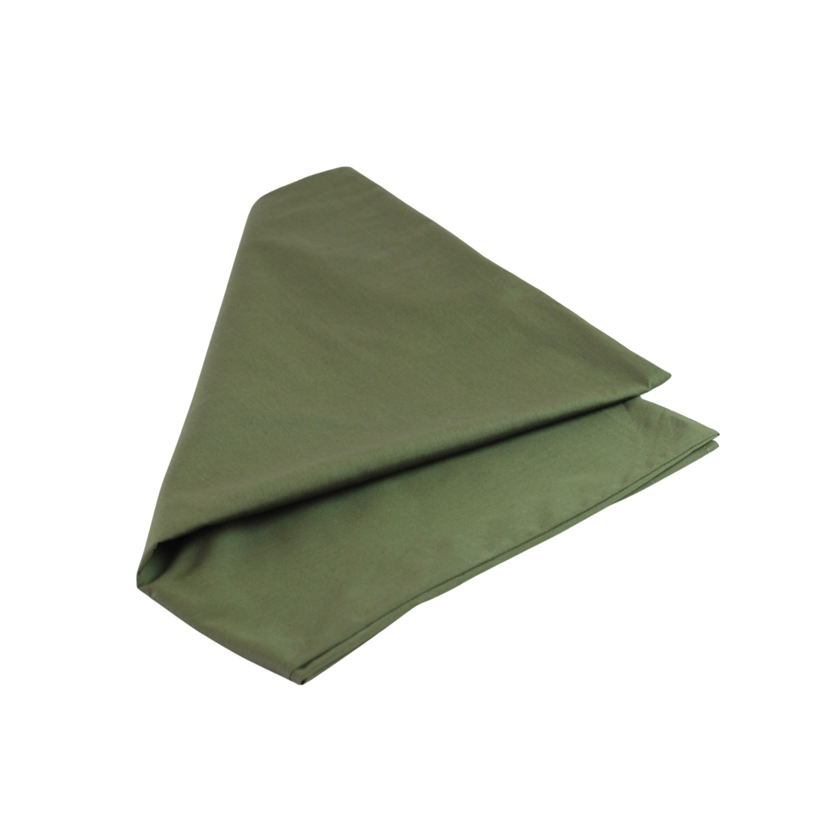 Inorien marka asker yeşili pamuk saten 50x70 cm ölçüsünde yastık kılıfı