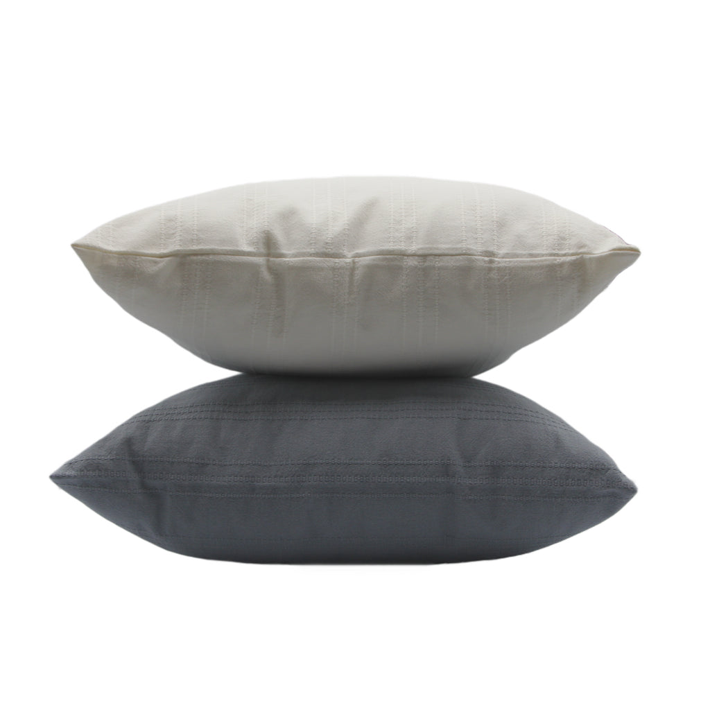 Çizgili Pamuklu Kırlent 40x40