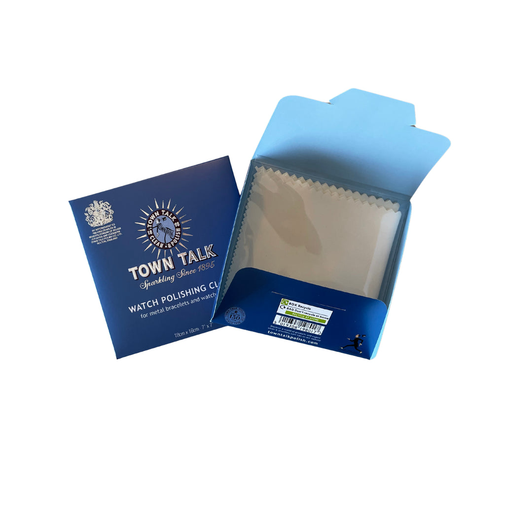 town talk markasına ait saat temizleme bezi